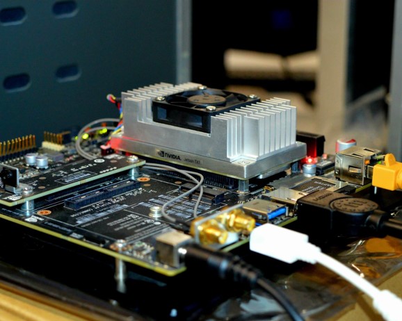 A photo of jetson board