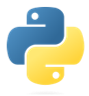 Python language logo